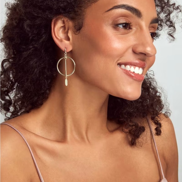 Kendra Scott Nalani Open Frame Earrings - Picture 15 of 16